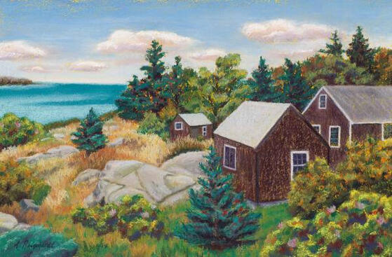 Monhegan Rooftops